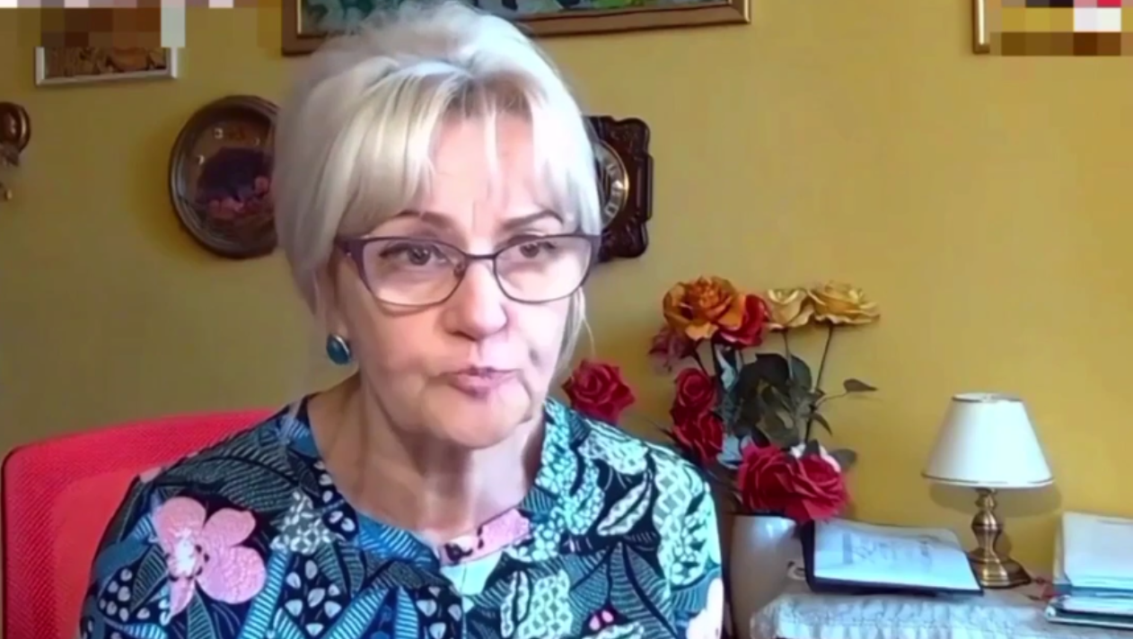 Ирина Фарион. Скриншот видео
